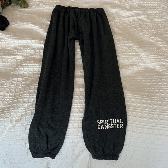 Spiritual, gangster gray sweatpants - Picture 2 of 3